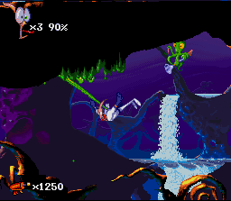Earthworm Jim screenshot 4 for Super Famicom